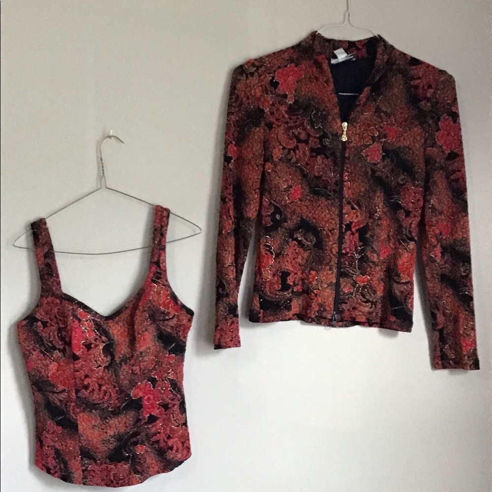 JOSEPH RIBKOFF  women’s jacket and top size 8